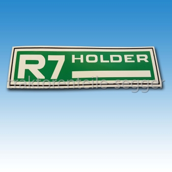 Aufkleber Holder R7